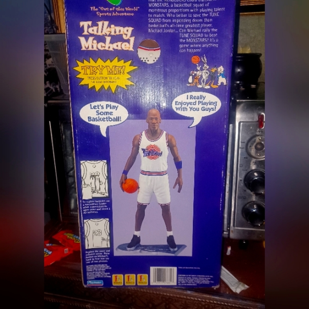 Vintage Michael Jordan talking figure from 90's